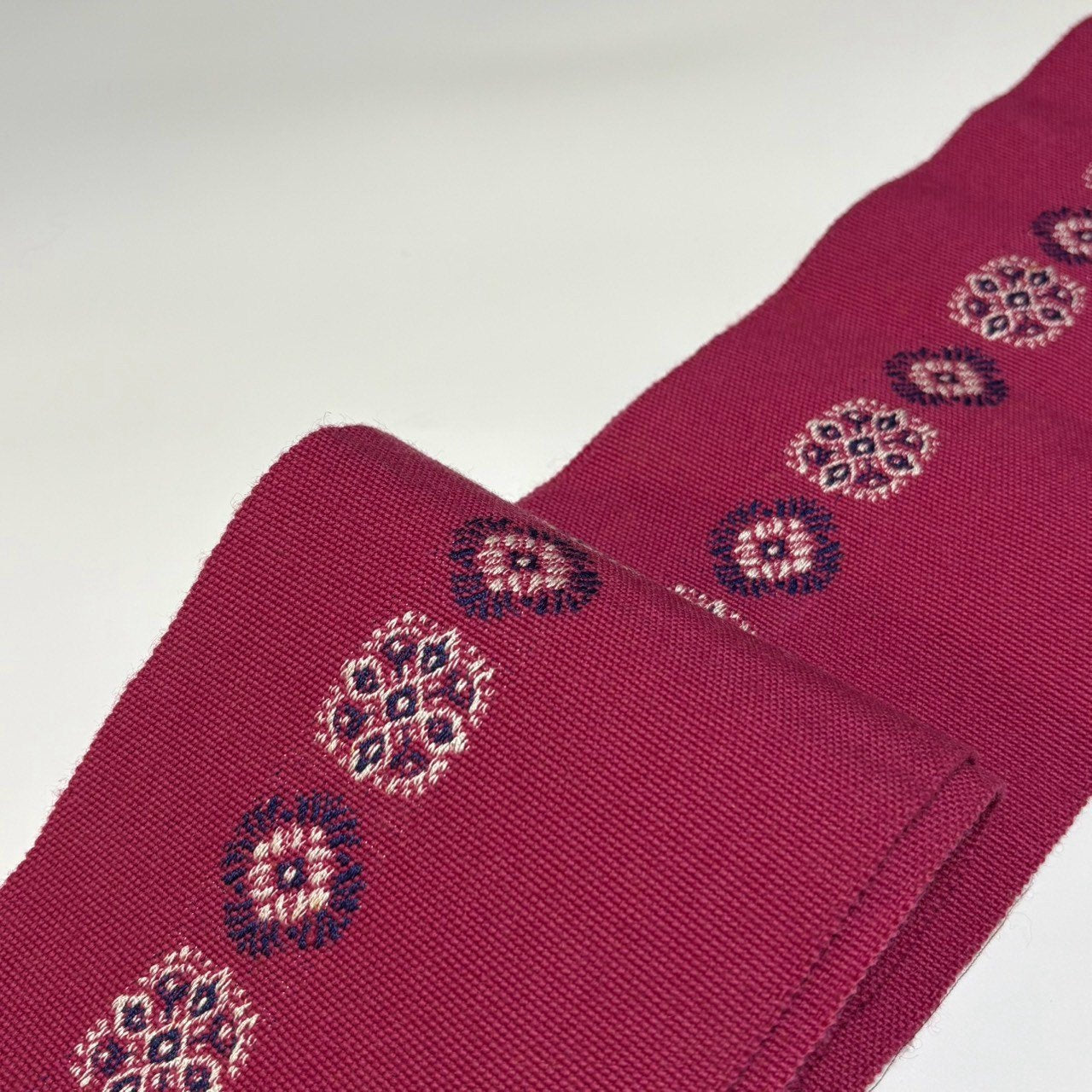 ［9628］半幅帯 華紋 刺繍 半巾帯 浴衣 着物 レディース 袴