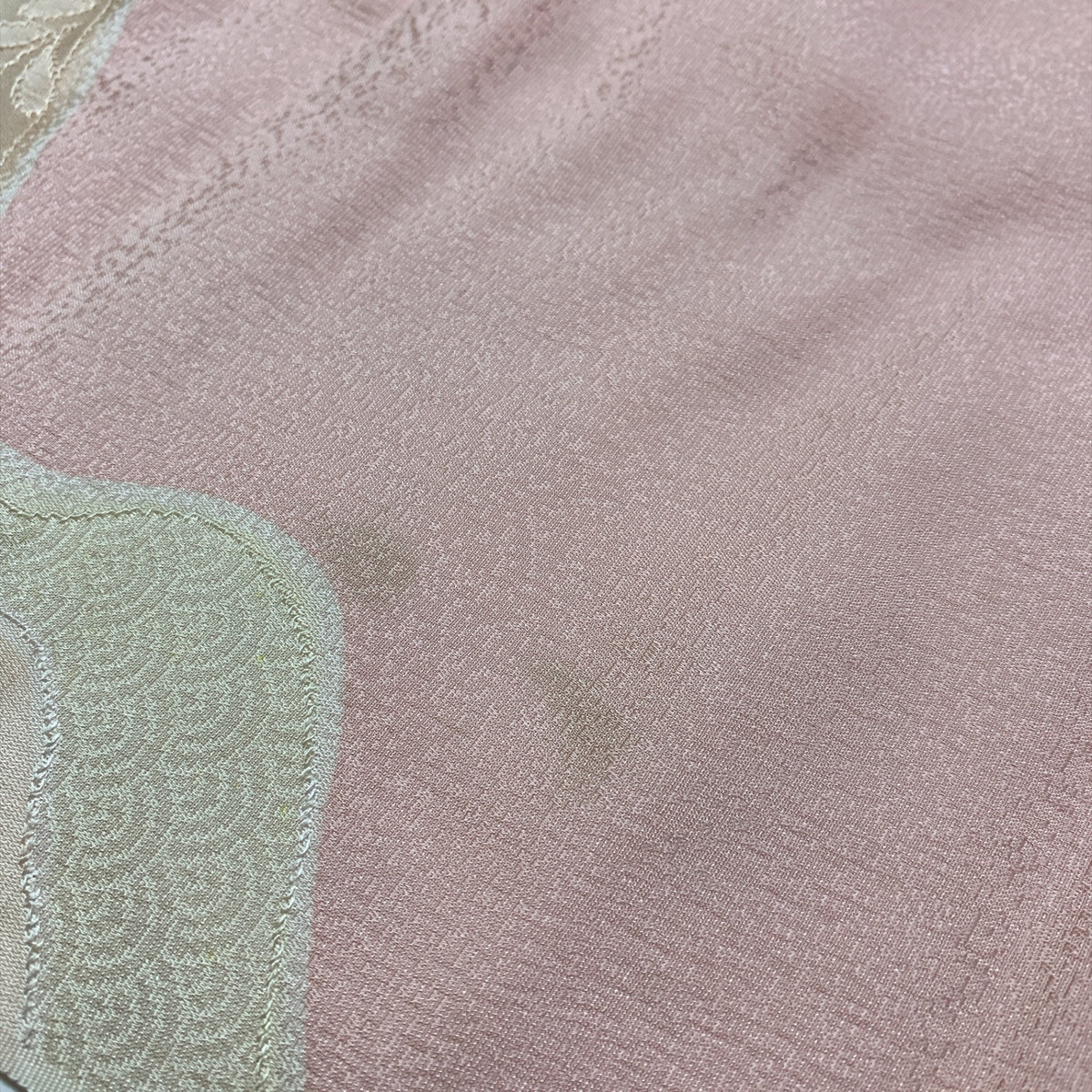 ［9288］帯締め 帯揚げ セット 草花吉祥文様 金糸 正絹 着物 帯絞め