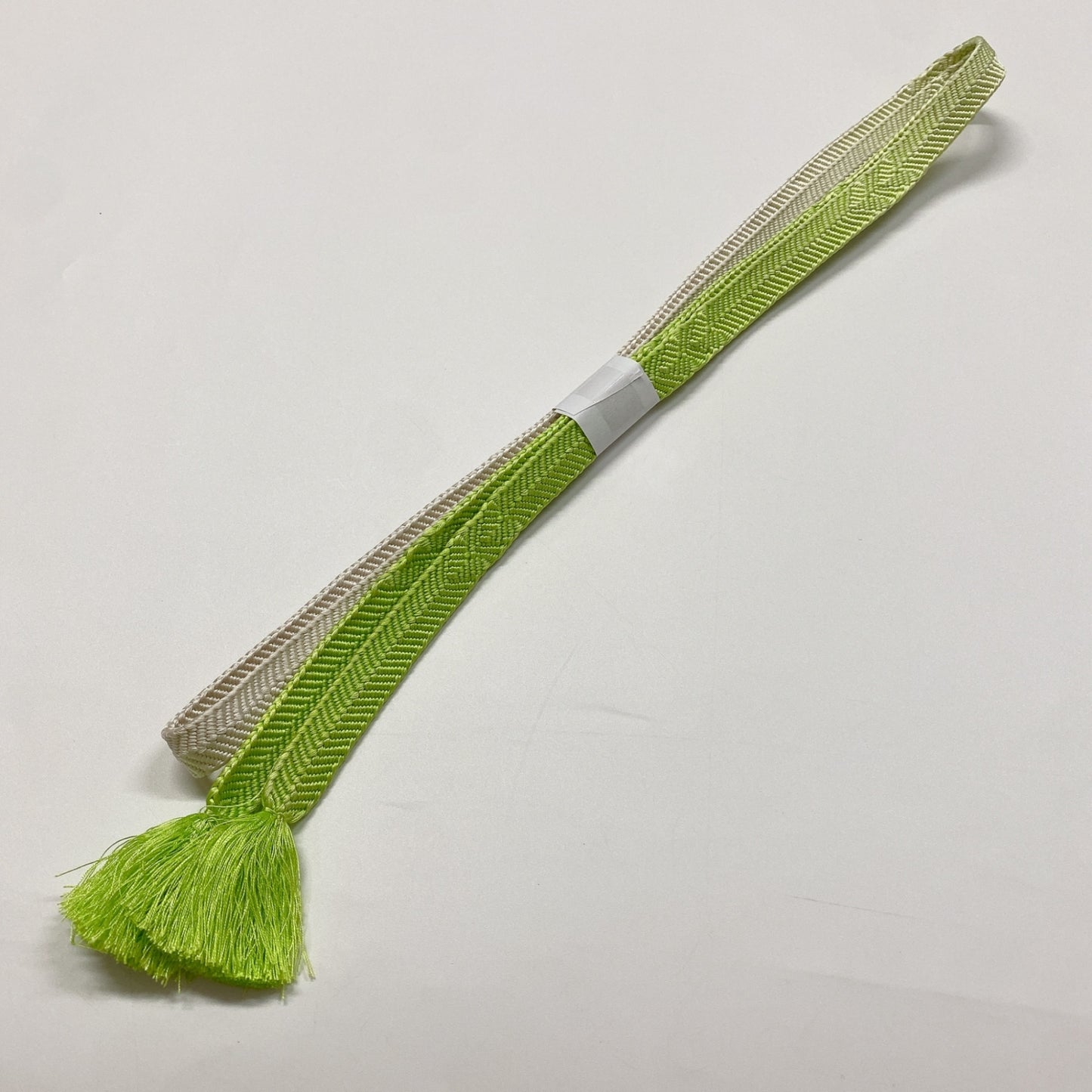 ［8367］帯締め 帯揚げ セット 菊瓦文様 正絹 着物 帯絞め