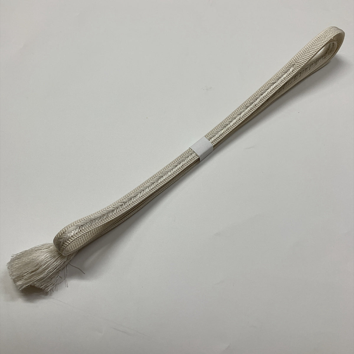 ［9282］帯締め 帯揚げ セット 梅鉢文様 金糸  正絹 着物 帯絞め