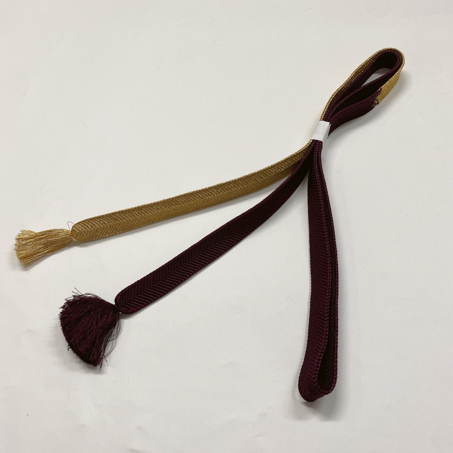 ［8357］帯締め 帯揚げ セット ぼかし 金彩 縮緬 正絹 着物 帯絞め