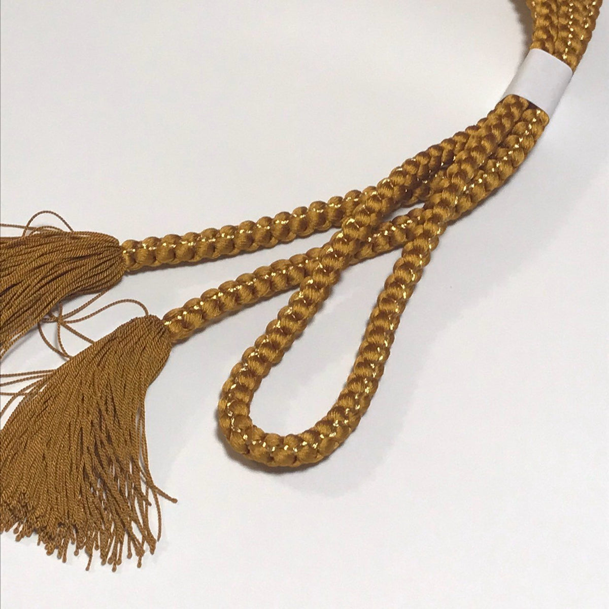 ［9976］帯締め 帯揚げ セット 美品 総絞り 金糸 正絹 着物 帯絞め 振袖 成人式