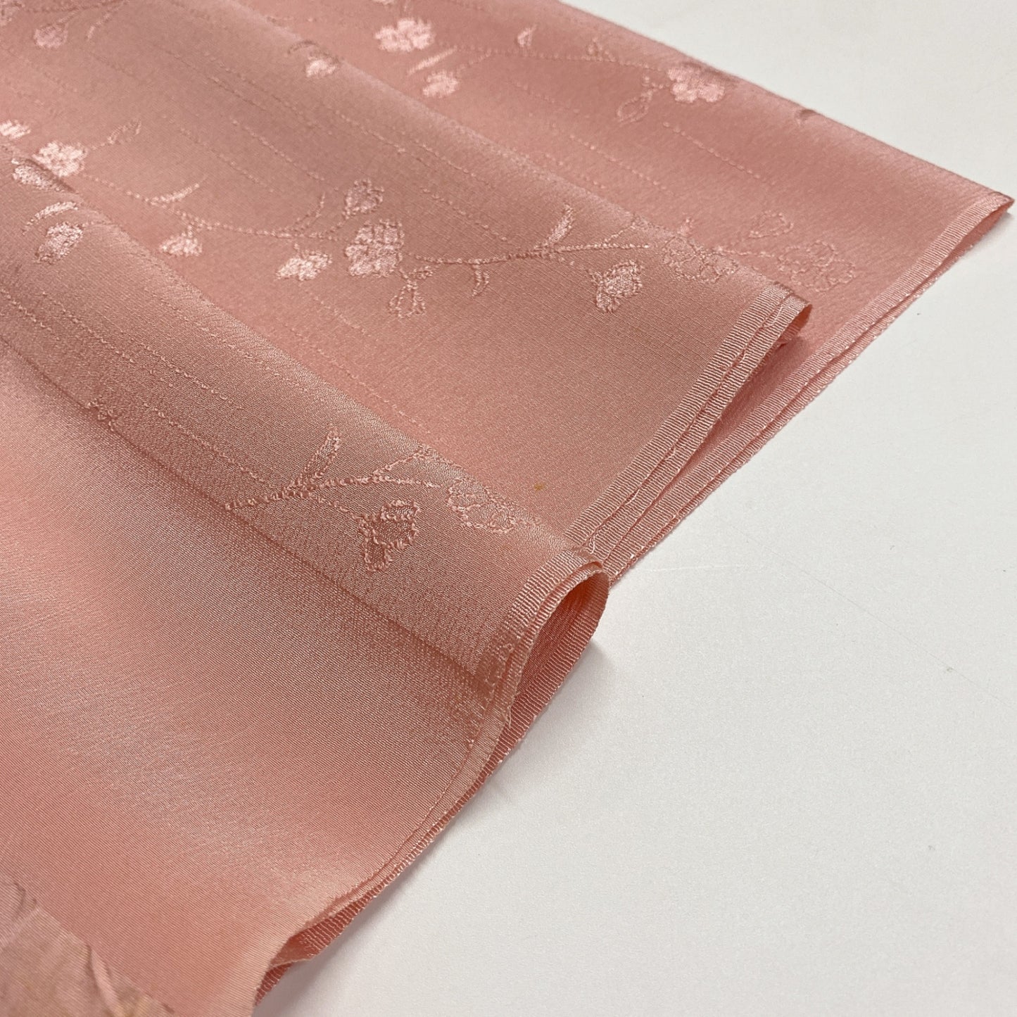 ［8345］帯締め 帯揚げ セット 枝花文様 金糸 正絹 着物 帯絞め