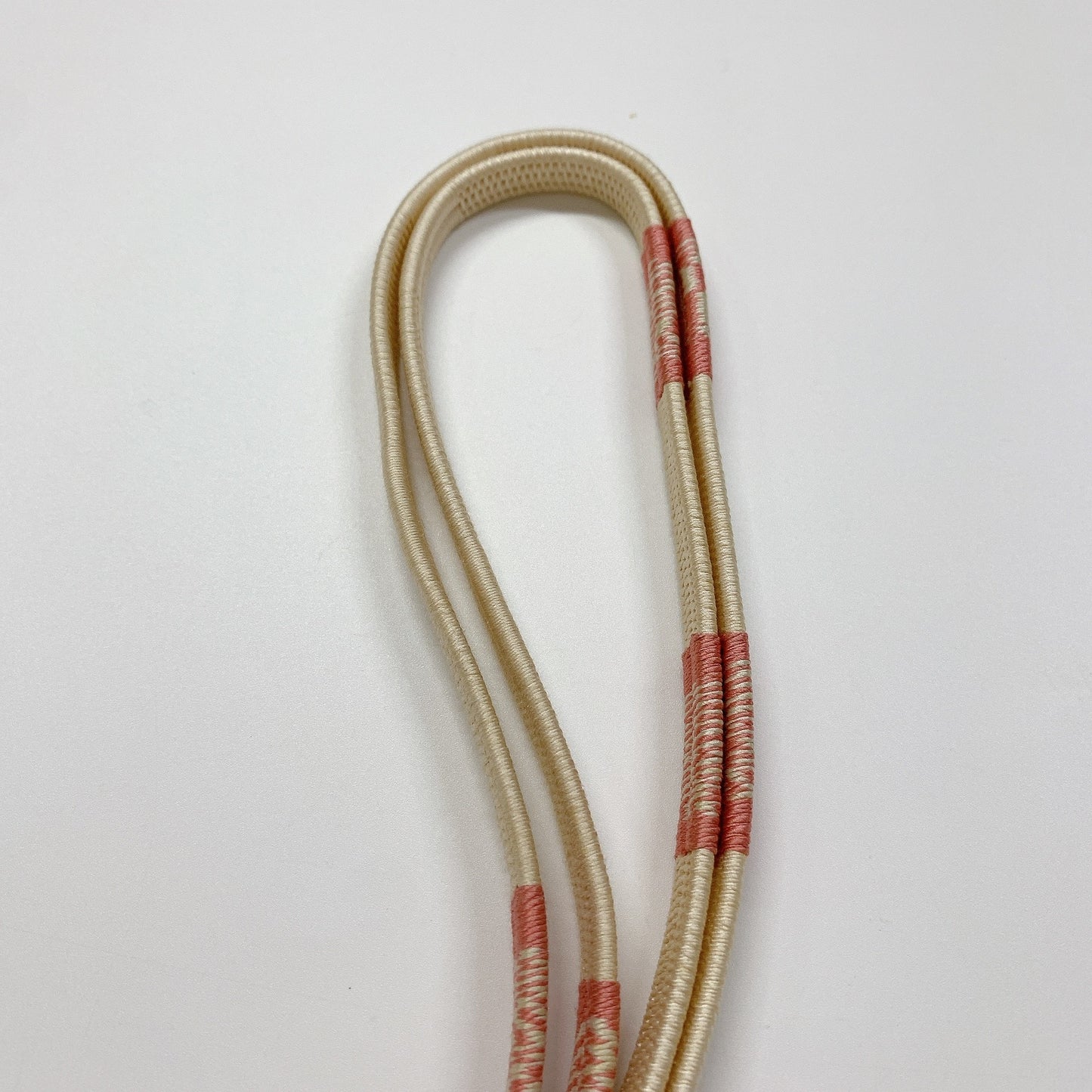 ［8729］帯締め 帯揚げ セット 楓文様 縮緬 正絹 着物 帯絞め