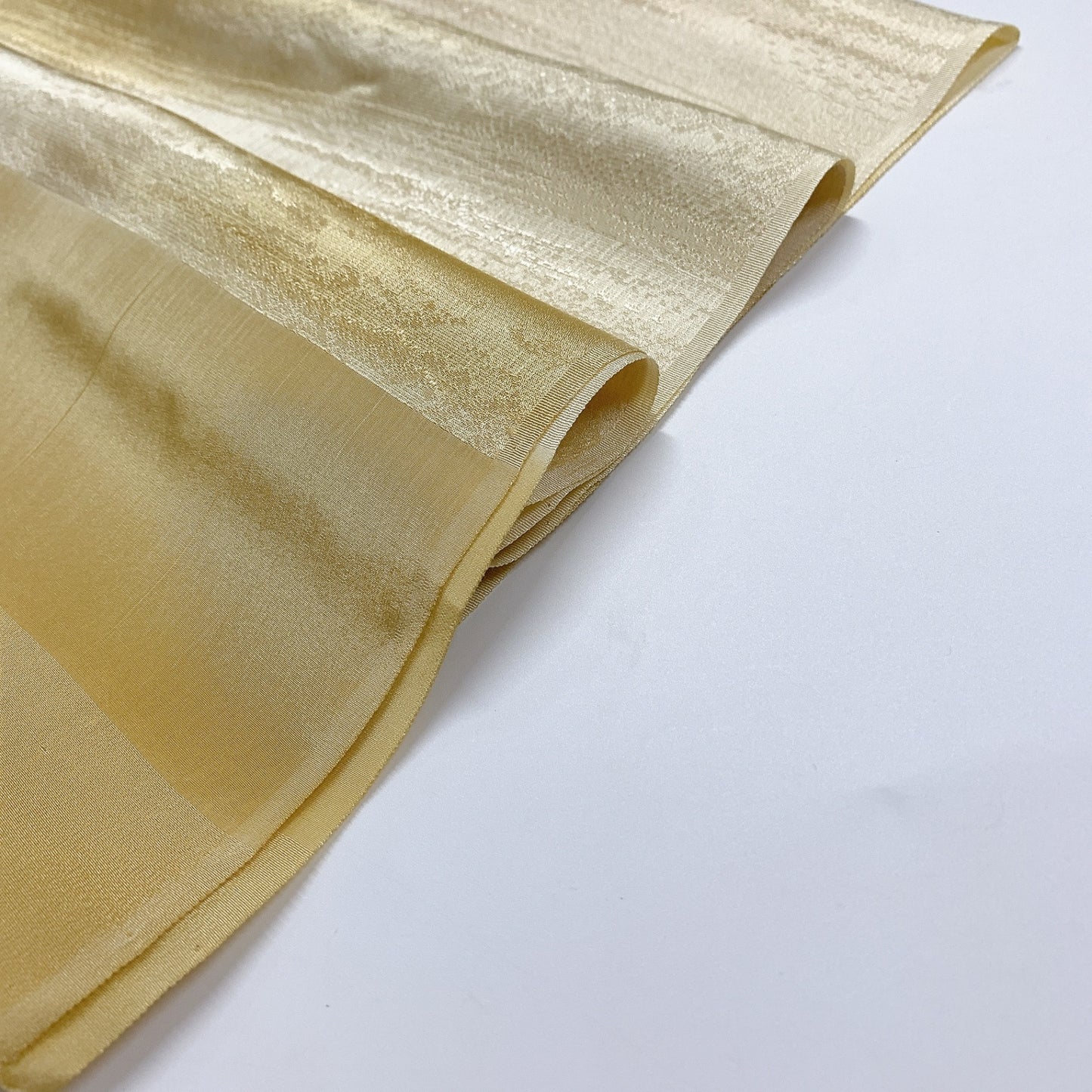 8711# Japanese Kimono Accessory Vintage Obiage and Obijime 2-piece Set Silk