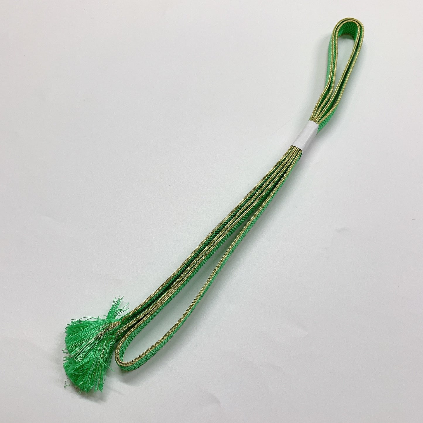 ［8444］帯締め 帯揚げ セット 縮緬 金糸 正絹 着物 帯絞め