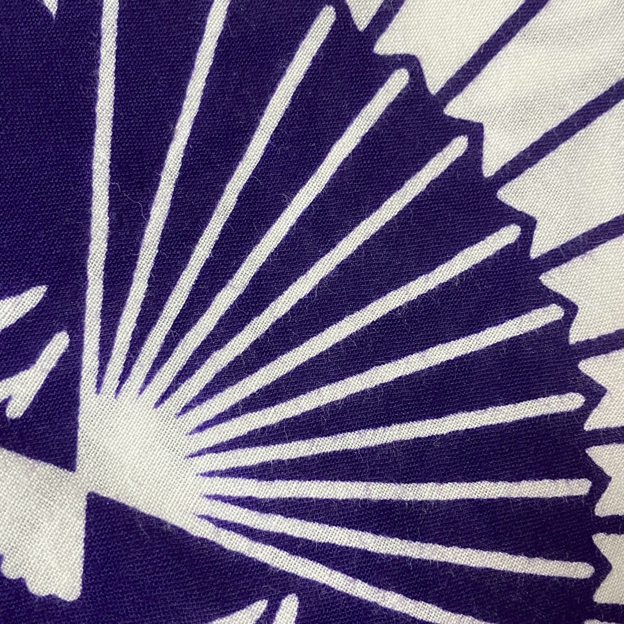［9132］浴衣 扇草木文様 ゆかた レディース リメイク 綿