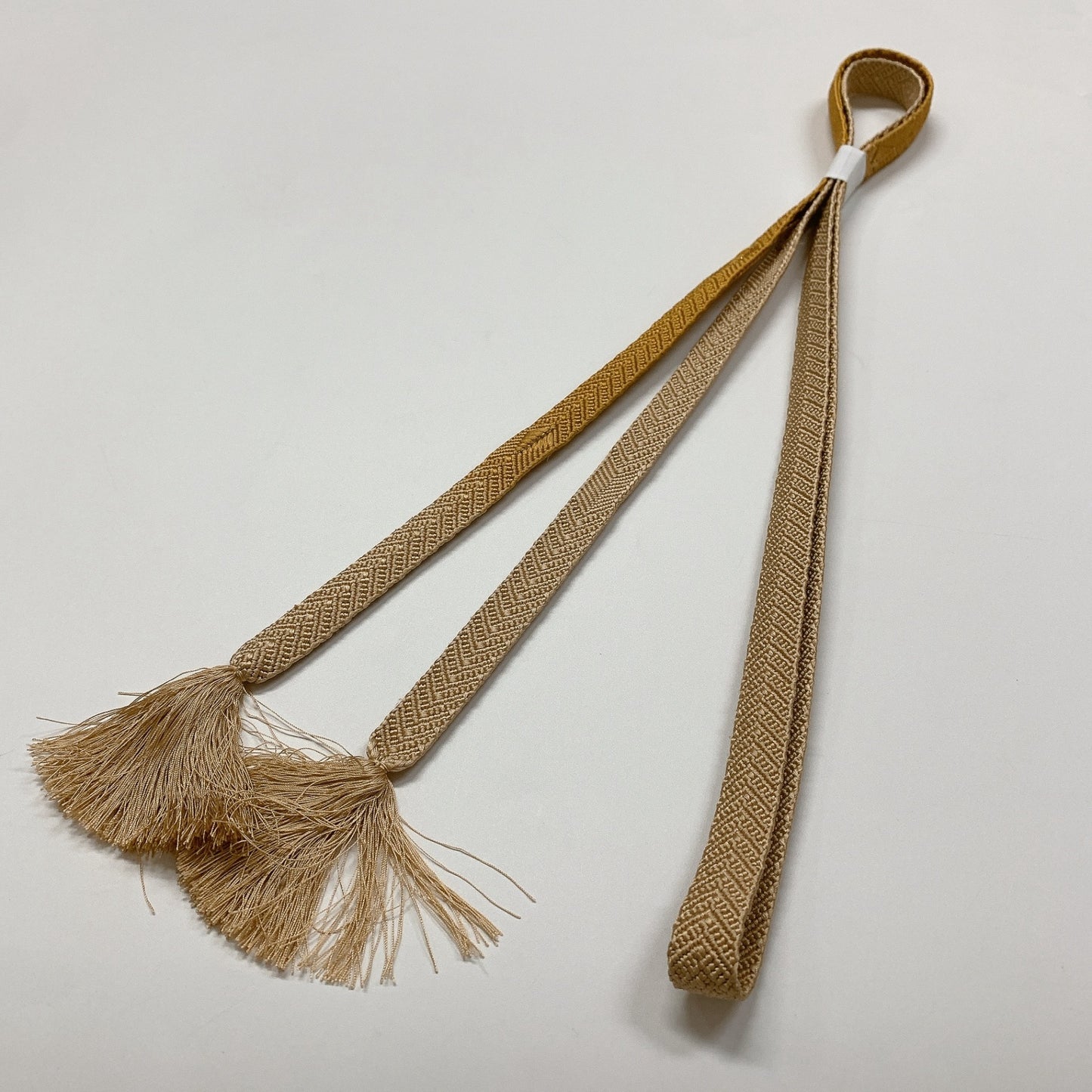 ［9049］帯締め 帯揚げ セット 霞文様 正絹 着物 帯絞め