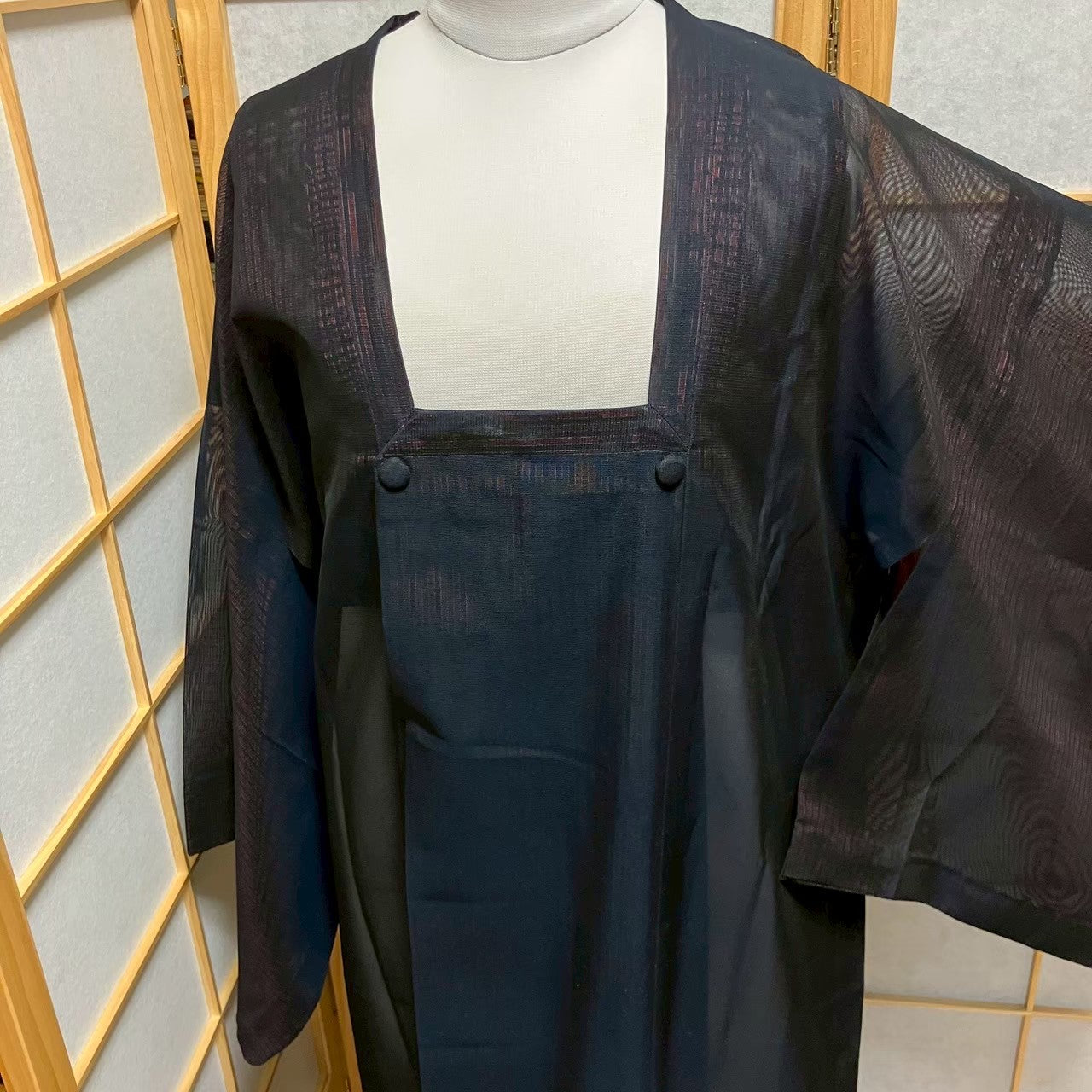 5806# Japanese Coat Jacket Vintege Kimono Fabric Pure Silk Robe Summer