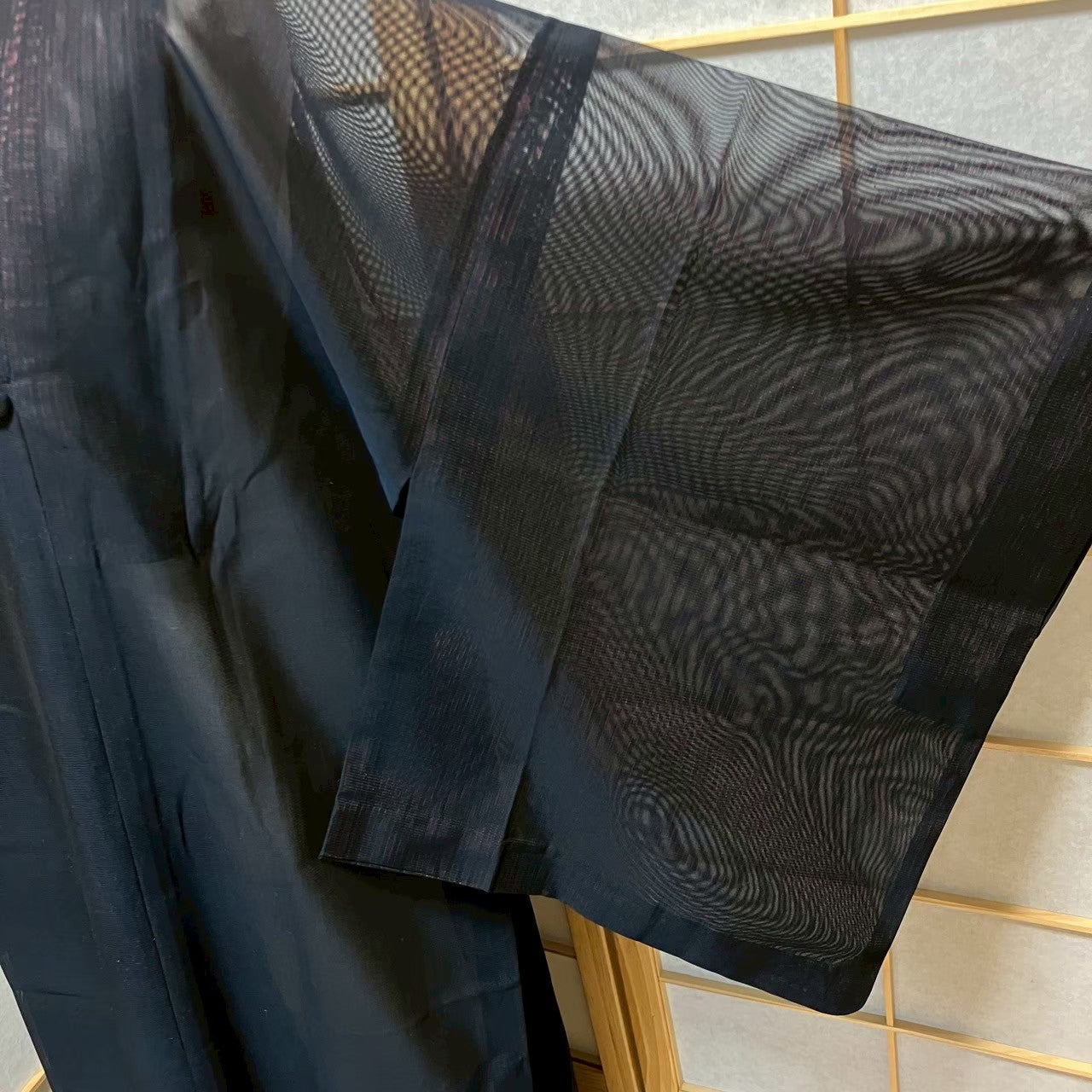 5806# Japanese Coat Jacket Vintege Kimono Fabric Pure Silk Robe Summer