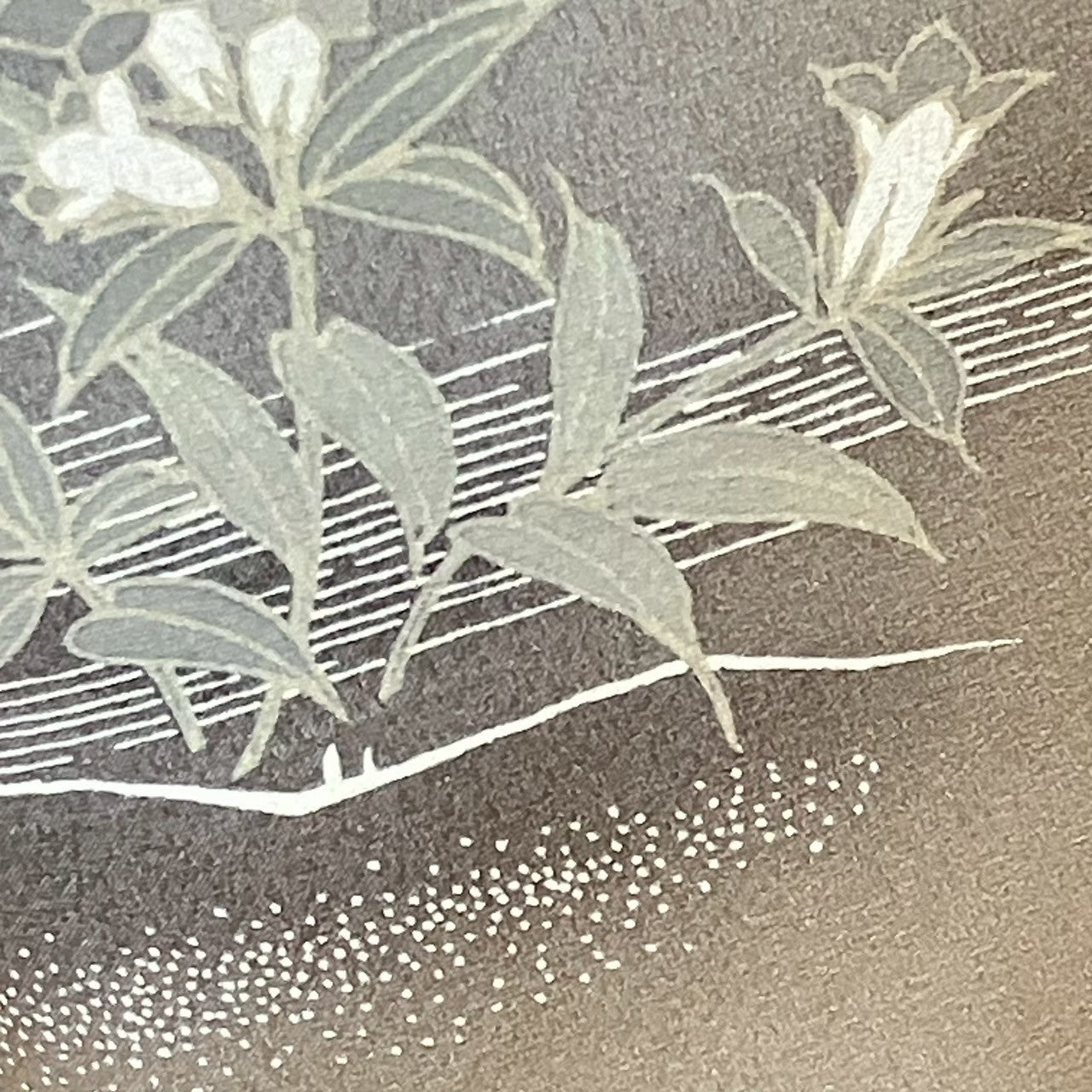 5809# Japanese Kimono Vintage Womens Silk Fabric Robe Kimono only sold