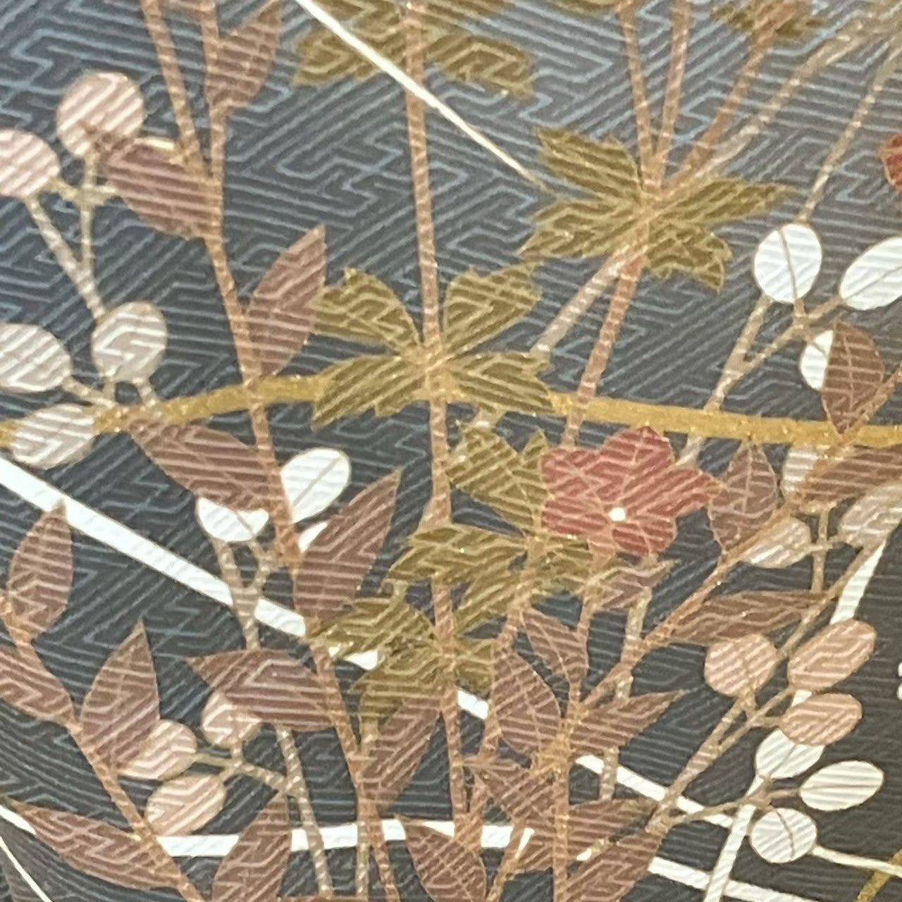 5800# Japanese Kimono Vintage Womens Silk Fabric Robe Kimono only sold