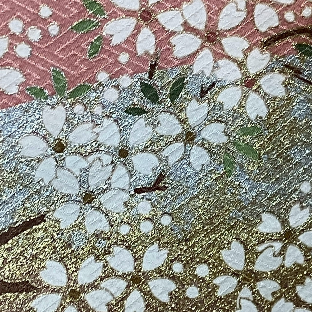 5831# Japanese Kimono Vintage Womens Silk Fabric Robe Kimono only sold Pink