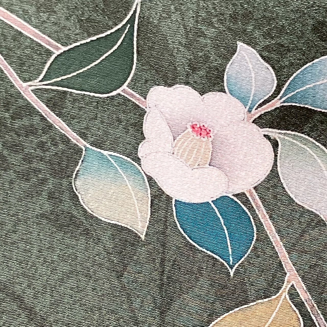 6090# Japanese Kimono Vintage Womens Silk Fabric Robe Kimono only sold