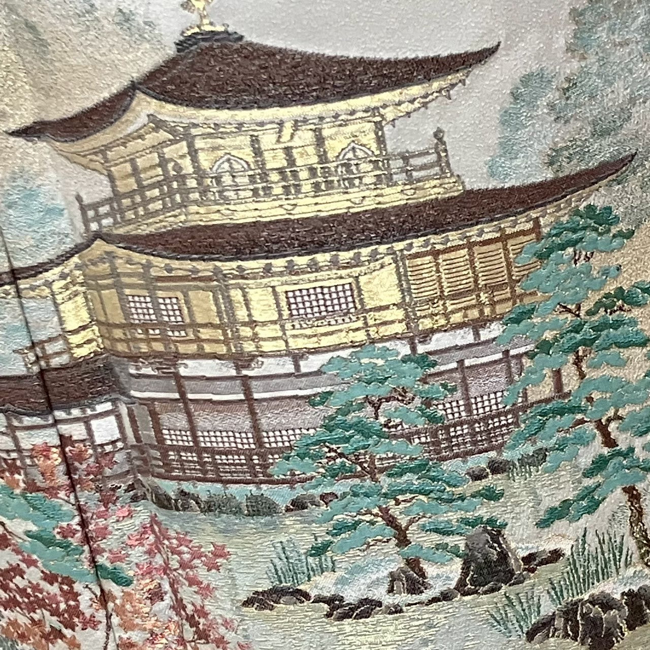 5836# Japanese Tomesode Kimono Vintage Womens Silk Fabric Robe Kimono only sold