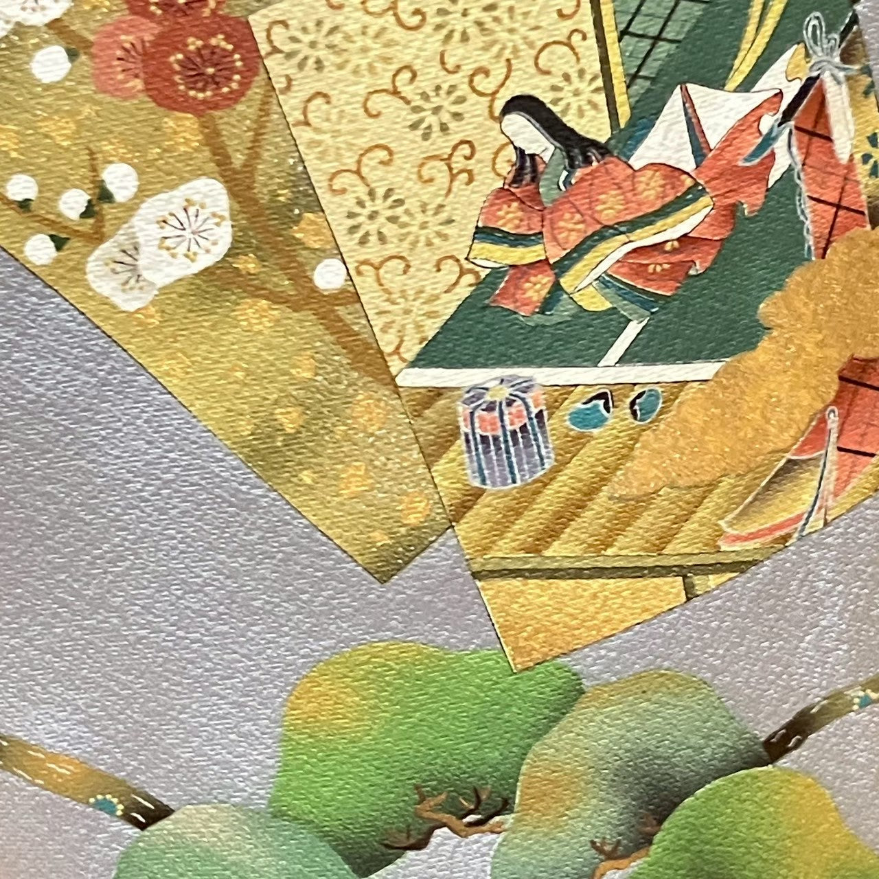 6119# Japanese Tomesode Kimono Vintage Womens Silk Fabric Robe Kimono only sold