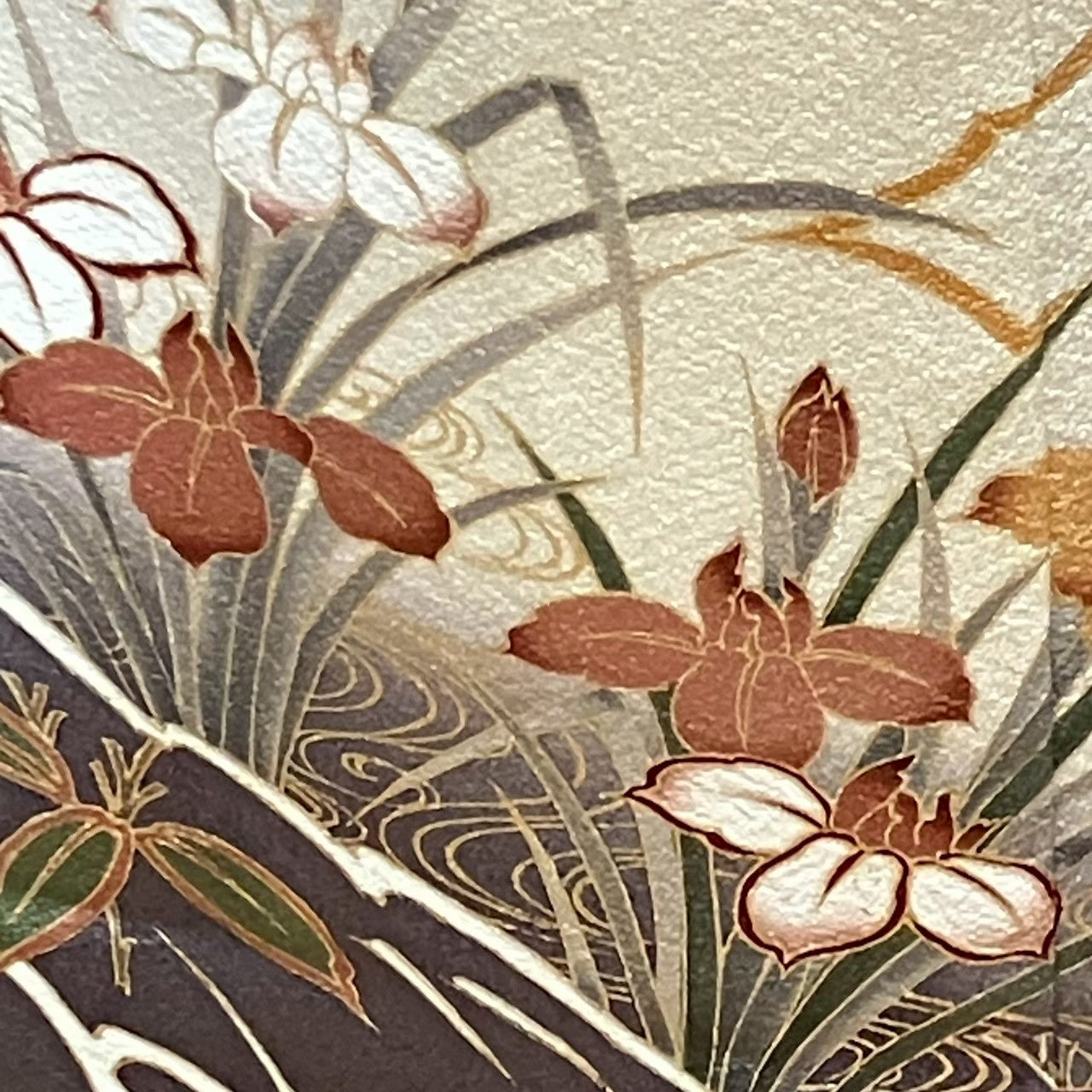 6125# Japanese Tomesode Kimono Vintage Womens Silk Fabric Robe Kimono only sold