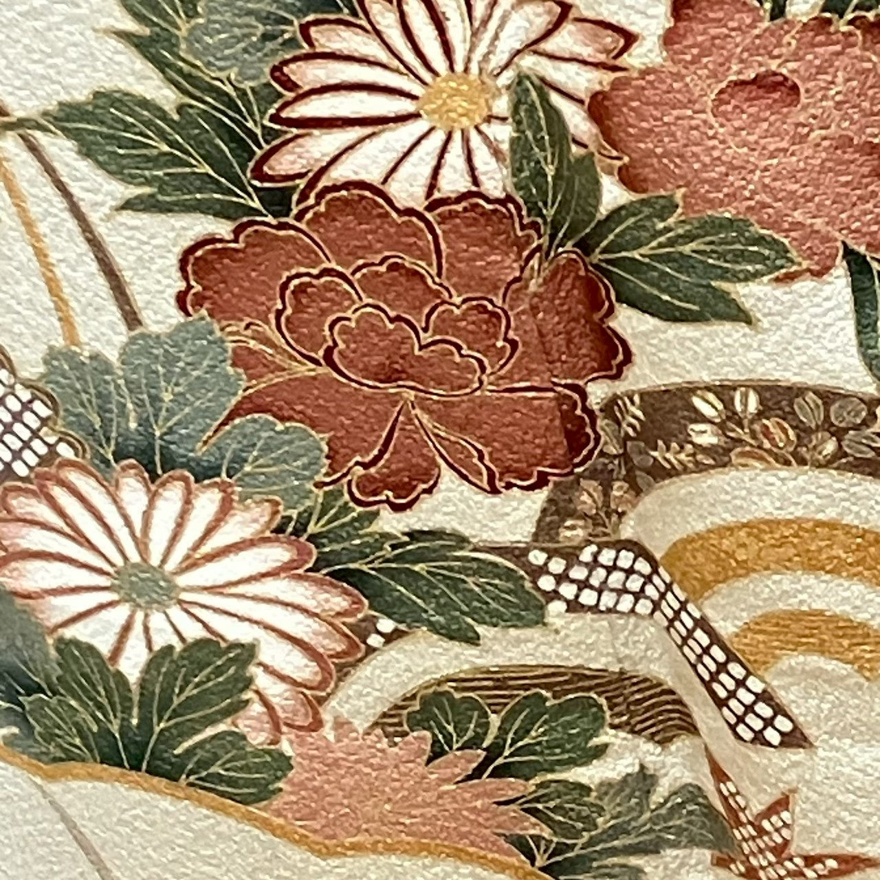 6125# Japanese Tomesode Kimono Vintage Womens Silk Fabric Robe Kimono only sold