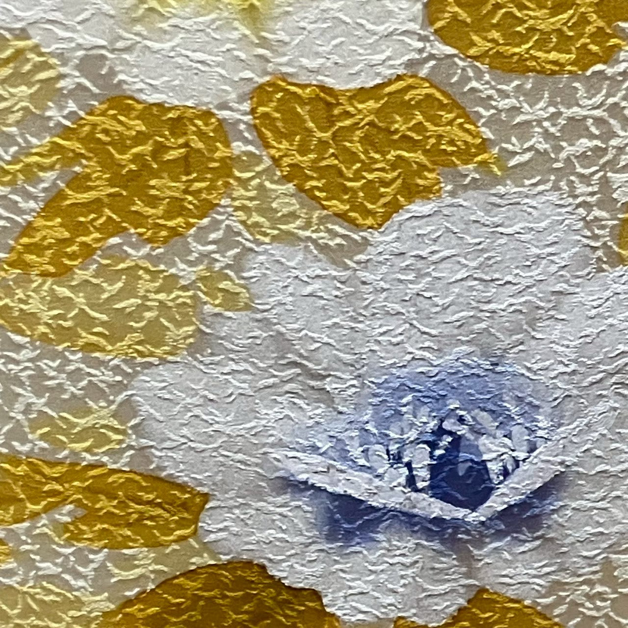 6123# Japanese Kimono Vintage Womens Silk Fabric Robe Kimono only sold Yellow