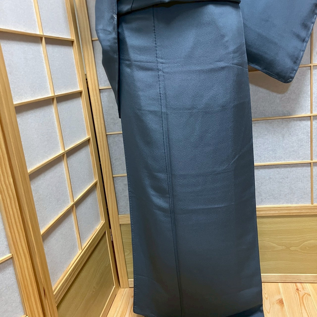 6796# Japanese Plain Kimono Vintage Womens Silk Fabric Robe Kimono only sold