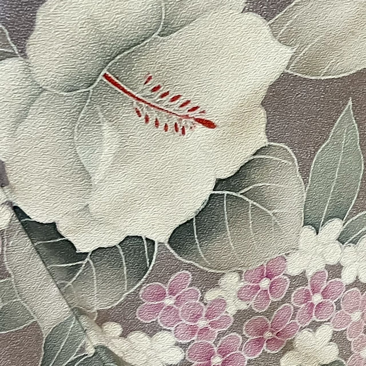7493# Japanese Kimono Vintage Womens Silk Fabric Robe Kimono only sold