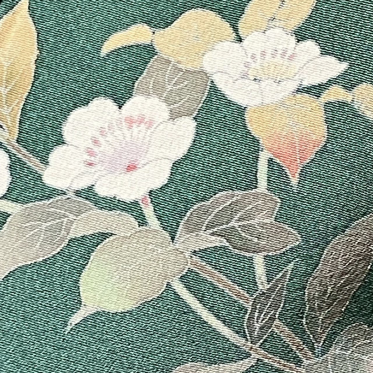 7498# Japanese Kimono Vintage Womens Silk Fabric Robe Kimono only sold