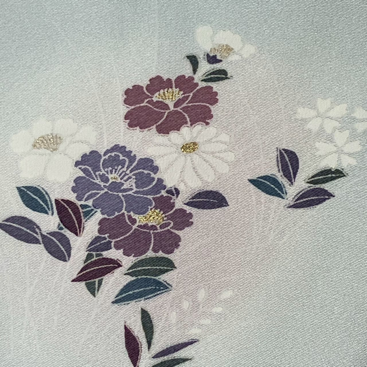 7497# Japanese Kimono Vintage Womens Silk Fabric Robe Kimono only sold