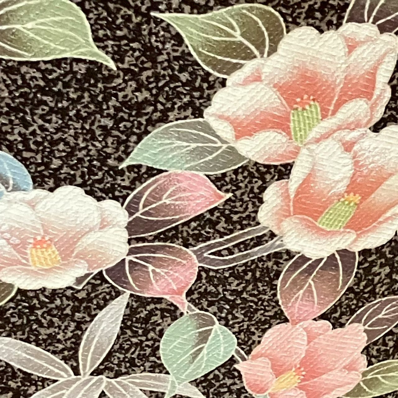 7820# Japanese Kimono Vintage Womens Silk Fabric Robe Kimono only sold Gray