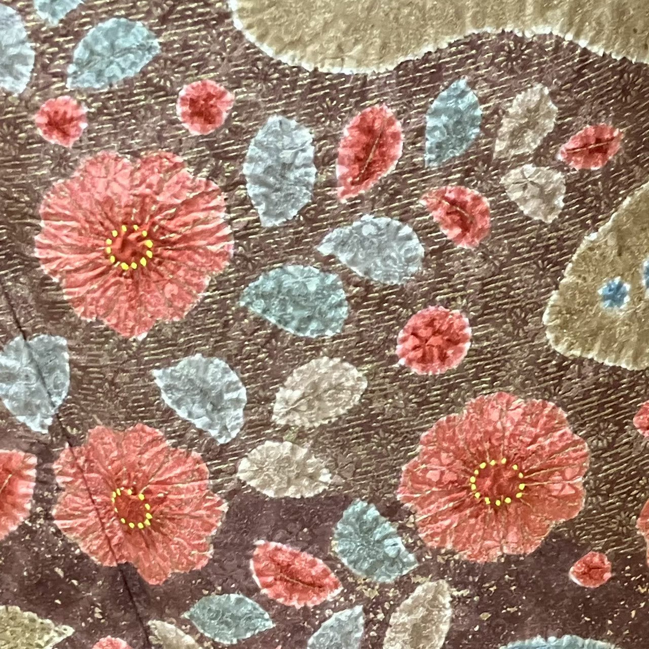 8076# Japanese Kimono Vintage Womens Silk Fabric Robe Kimono only sold Shibori