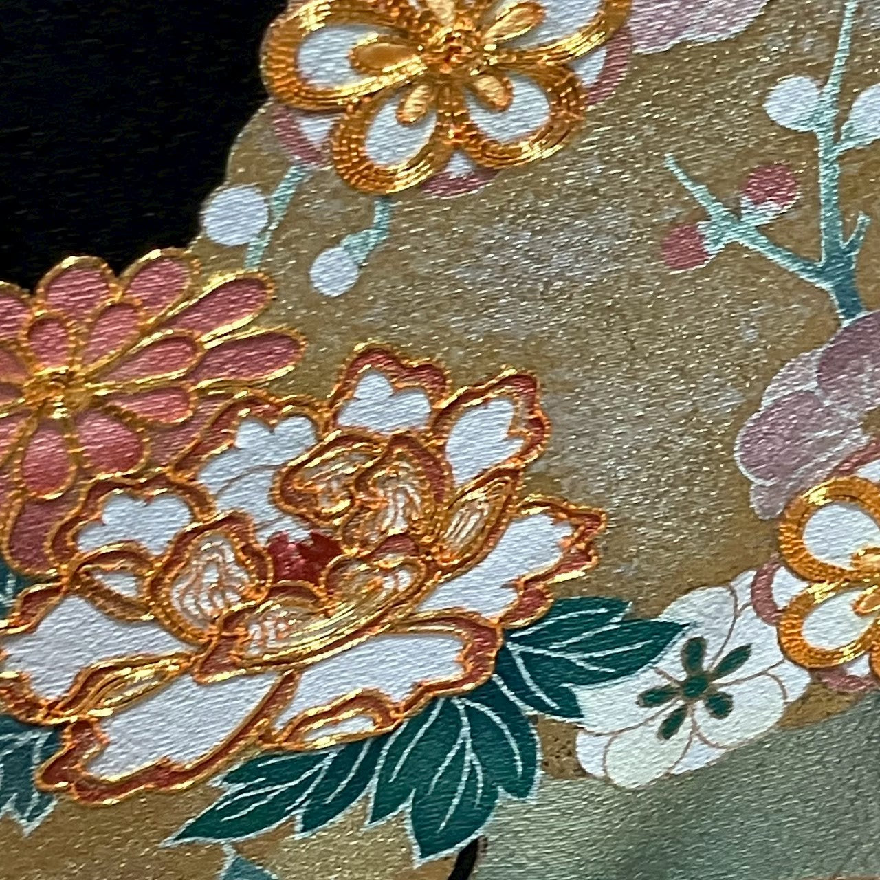 8119# Japanese Tomesode Kimono Vintage Womens Silk Fabric Robe Kimono only sold