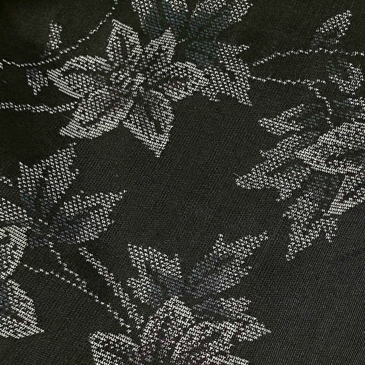 8120# Japanese Kimono Vintage Womens Silk Pongee Fabric Robe Kimono only sold