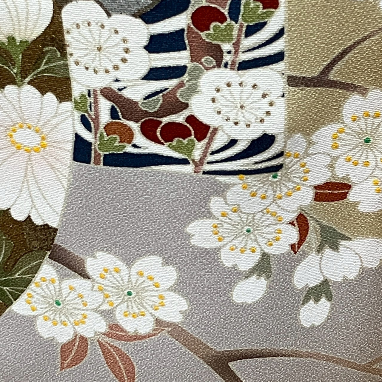 8177# Japanese Tomesode Kimono Vintage Womens Silk Fabric Robe Kimono only sold