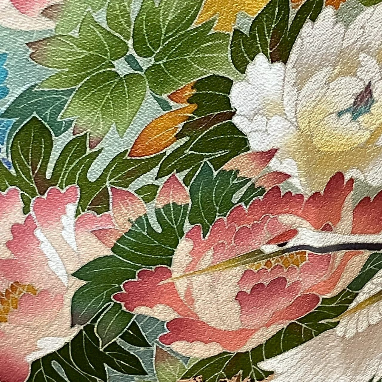 8149# Japanese Tomesode Kimono Vintage Womens Silk Fabric Robe Kimono only sold