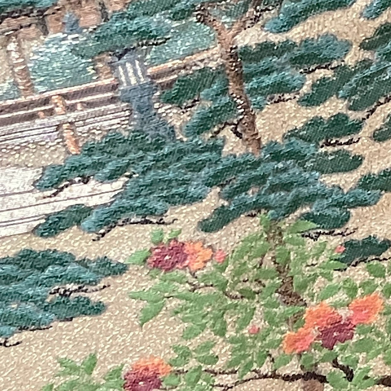8457# Japanese Tomesode Kimono Vintage Womens Silk Fabric Robe Kimono only sold