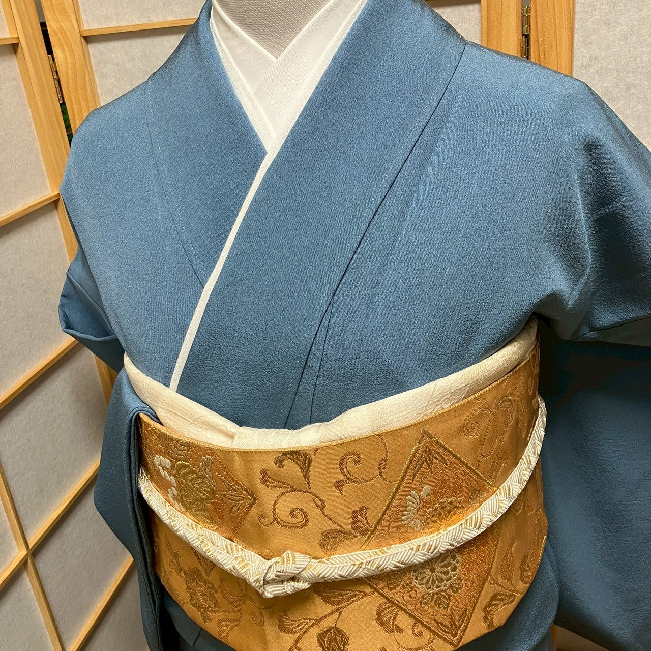 8459# Japanese Tomesode Kimono Vintage Womens Silk Fabric Robe Kimono only sold