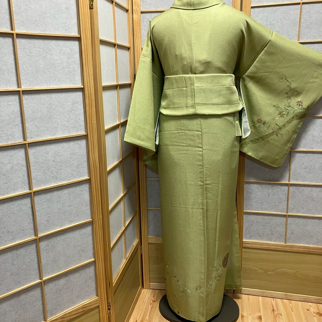 8200# Japanese Kimono Vintage Womens Silk Fabric Robe Kimono only sold