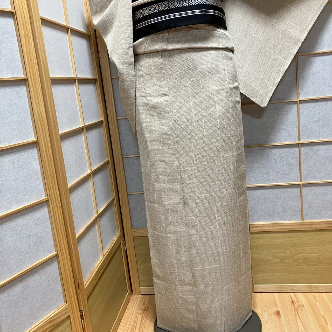 8488# Japanese Kimono only sold Vintage Womens Silk Fabric Robe Unlined kimono