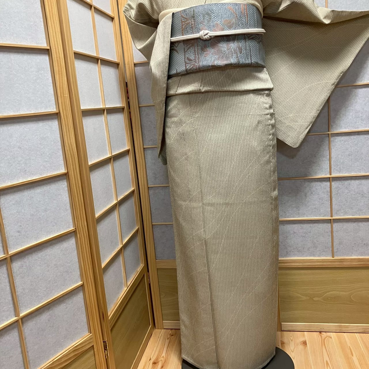 8484# Japanese Kimono only sold Vintage Womens Silk Fabric Robe Unlined kimono