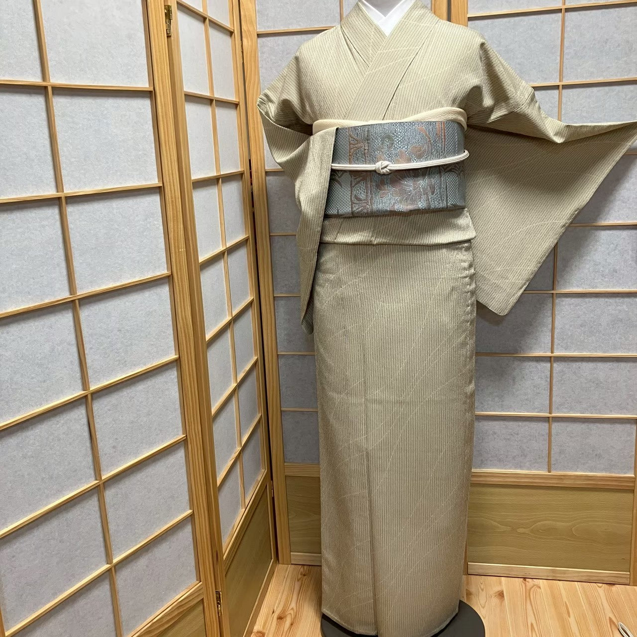 8484# Japanese Kimono only sold Vintage Womens Silk Fabric Robe Unlined kimono