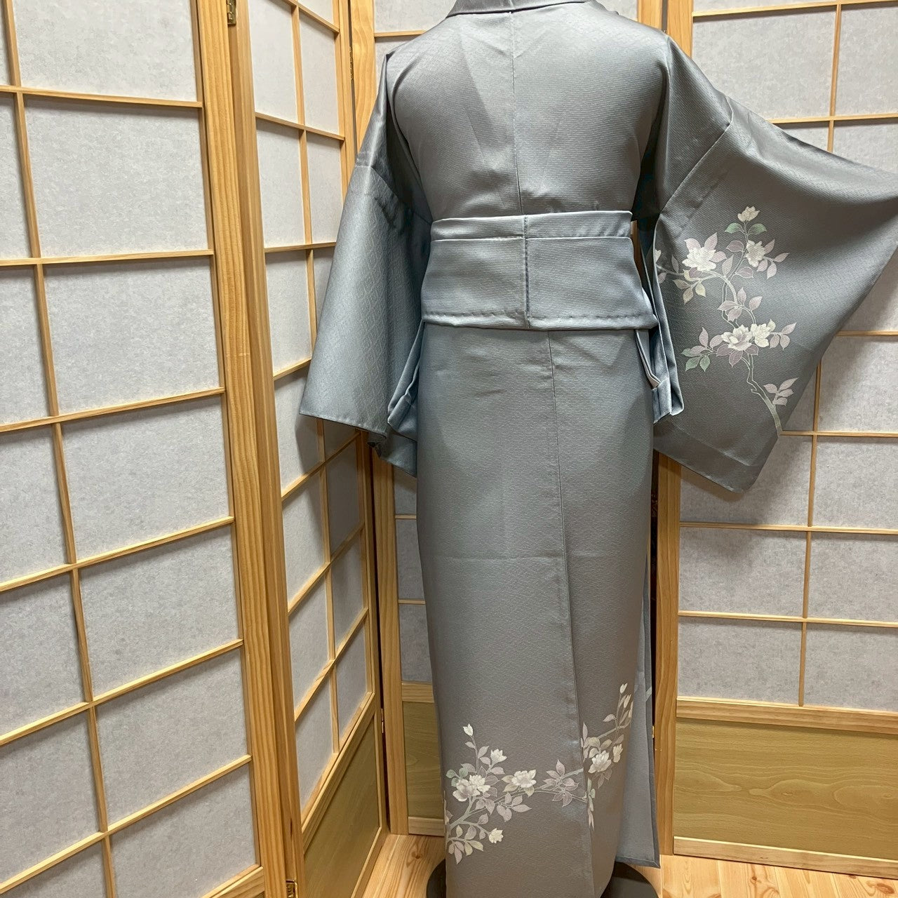 8810# Japanese Kimono only sold Vintage Womens Silk Fabric Robe Unlined kimono
