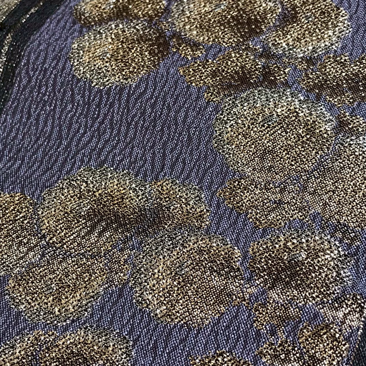 7516# Japanese Vintage Fukuro Obi Belt Kimono Fabric Silk Traditional