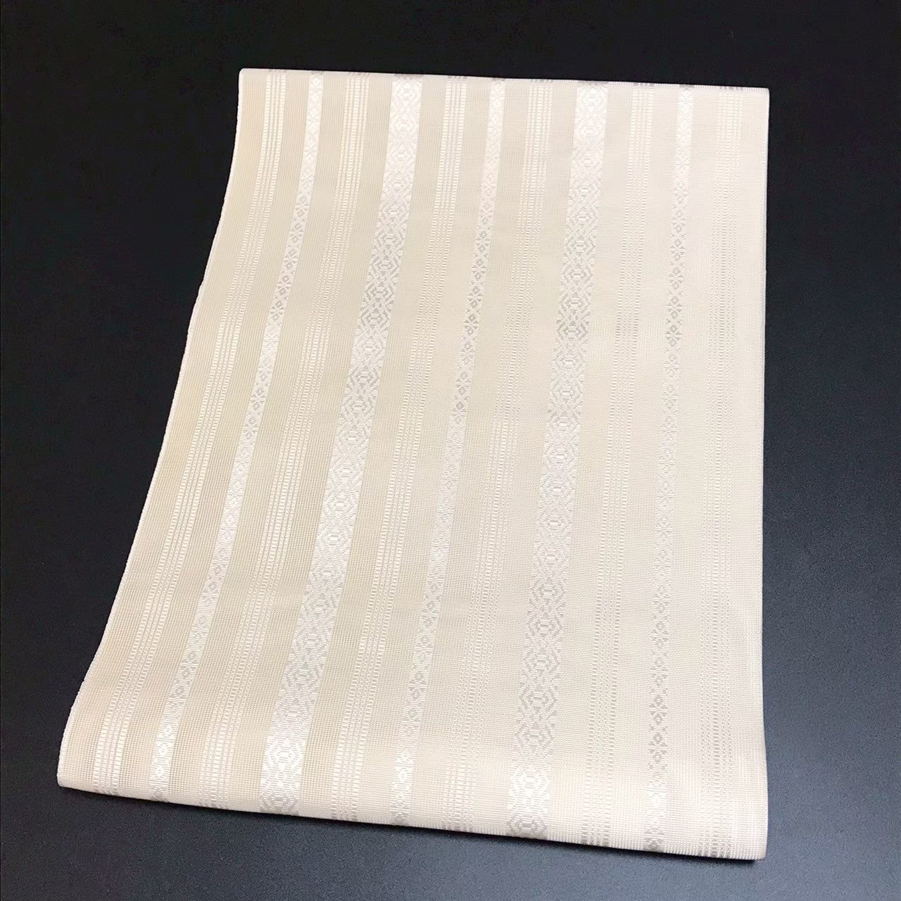 8098# Japanese Vintage Nagoya Obi Belt Kimono Fabric Silk Traditional Summer