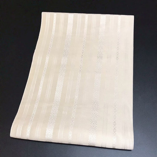 8098# Japanese Vintage Nagoya Obi Belt Kimono Fabric Silk Traditional Summer
