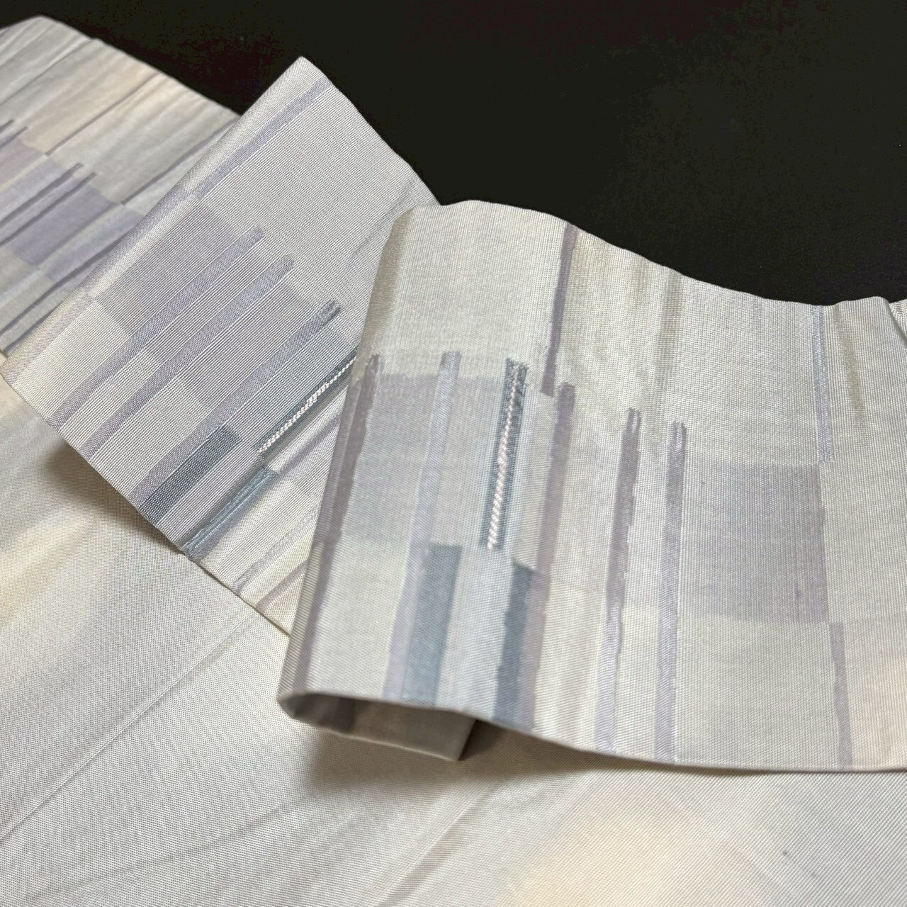 8469# Japanese Vintage Nagoya Obi Belt Kimono Fabric Silk Traditional