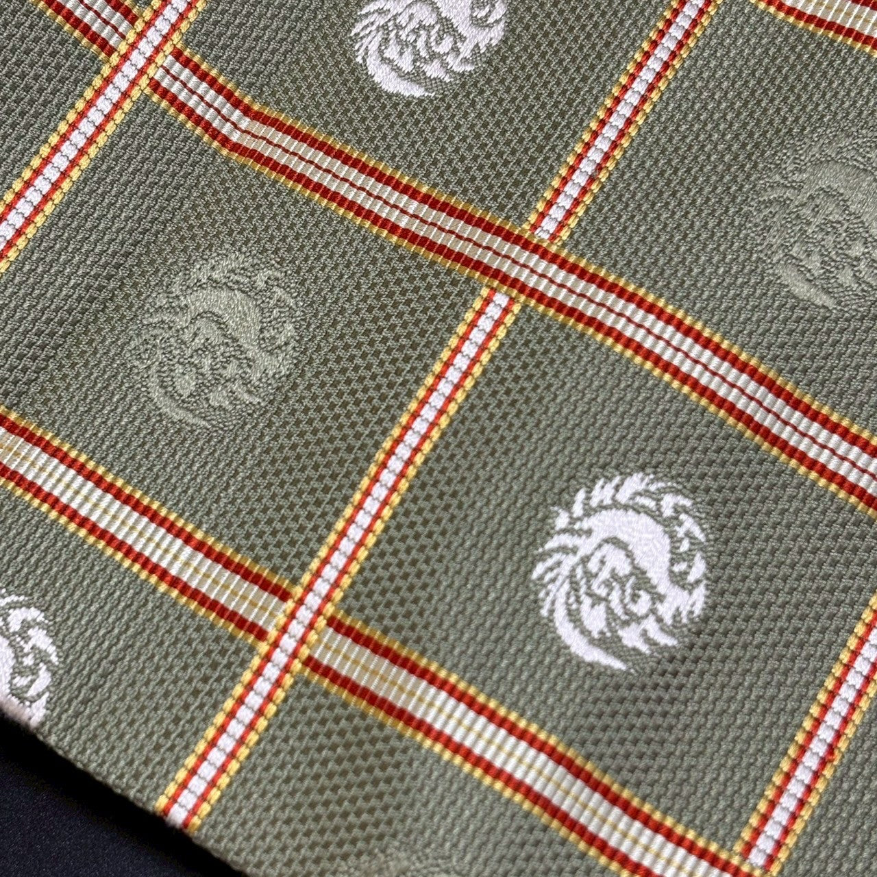 8794# Japanese Vintage Nagoya Obi Belt Kimono Fabric Silk Traditional