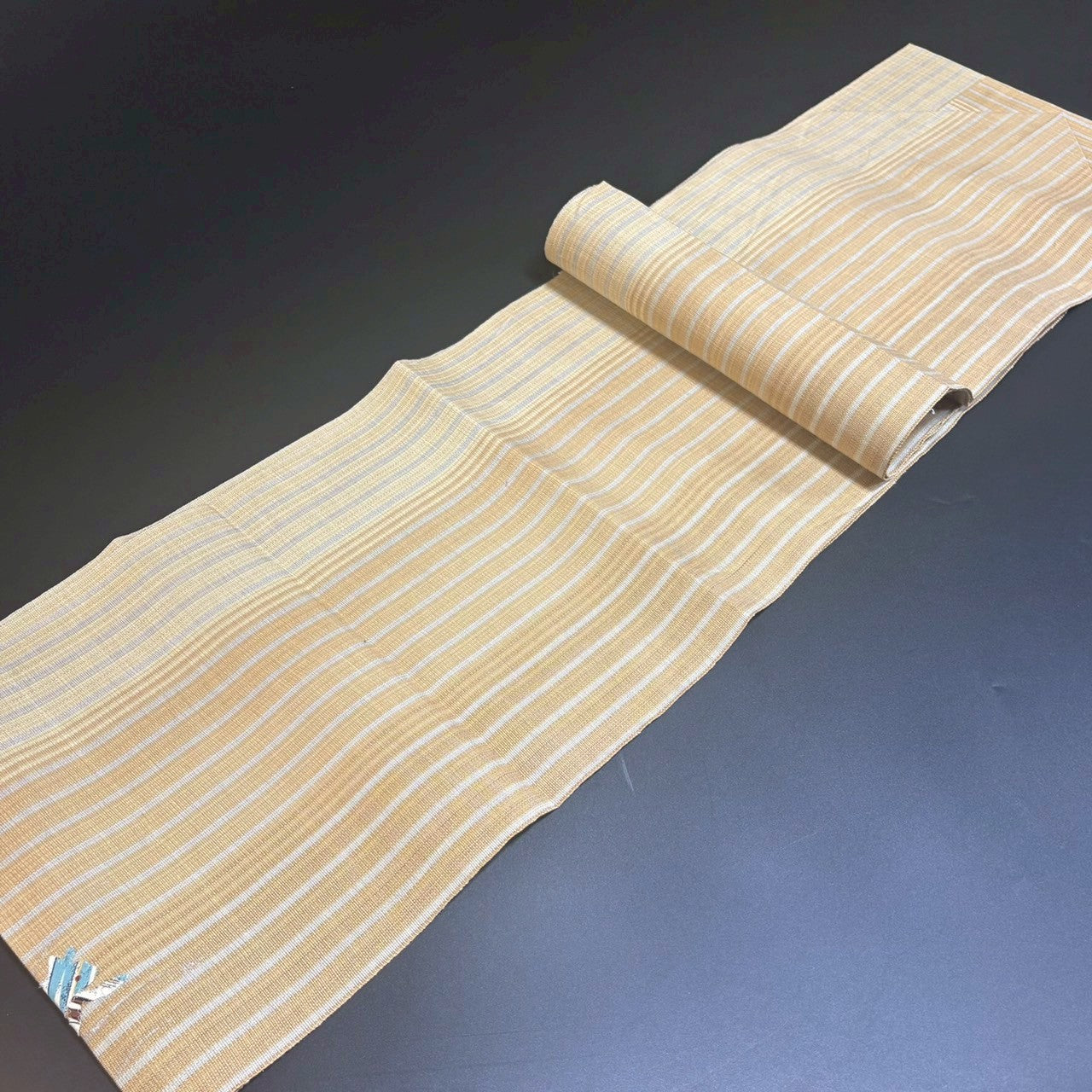 9152# Japanese Vintage Nagoya Obi Belt Kimono Fabric Silk Traditional Rabbit
