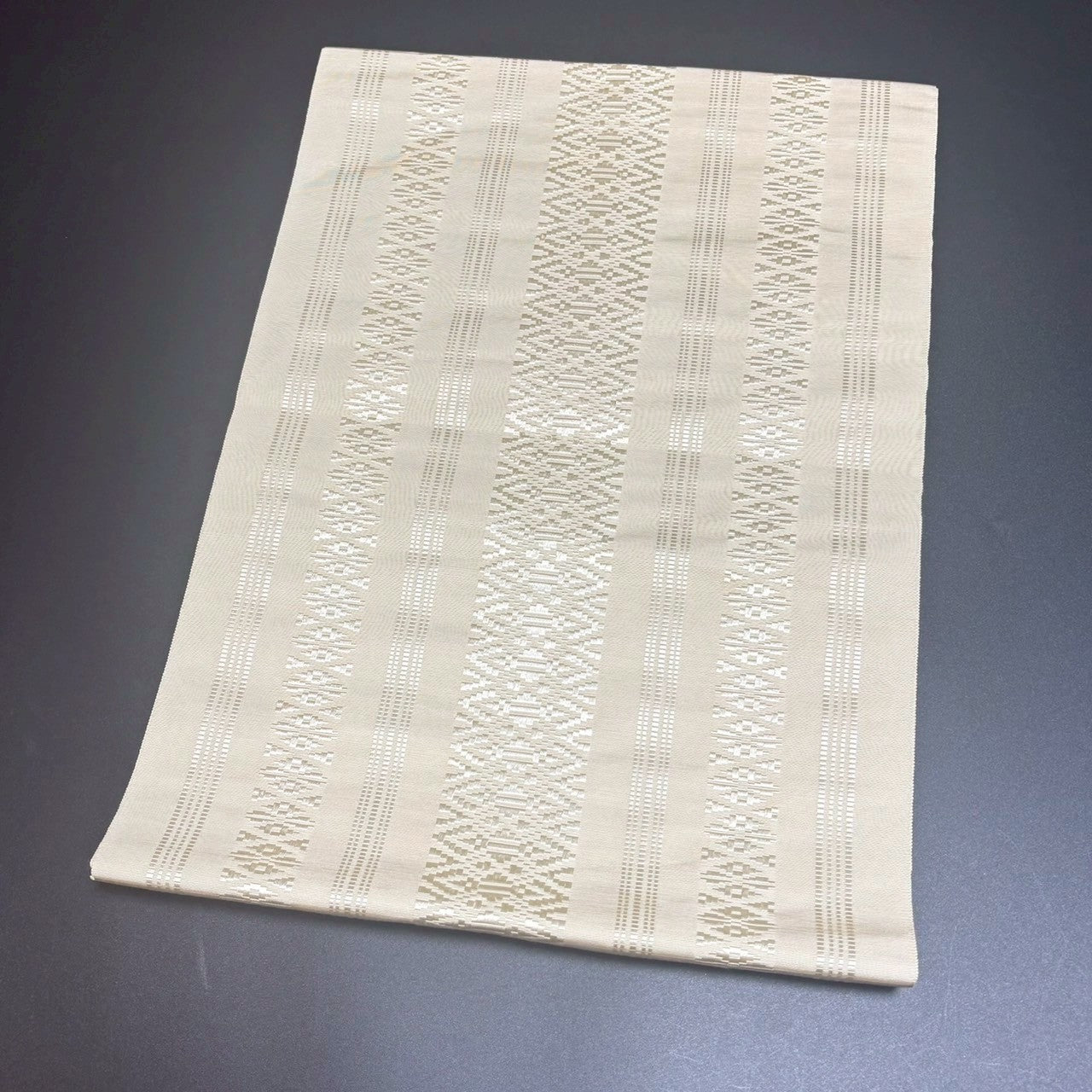 9154# Japanese Vintage Nagoya Obi Belt Kimono Fabric Silk Traditional Hakataori