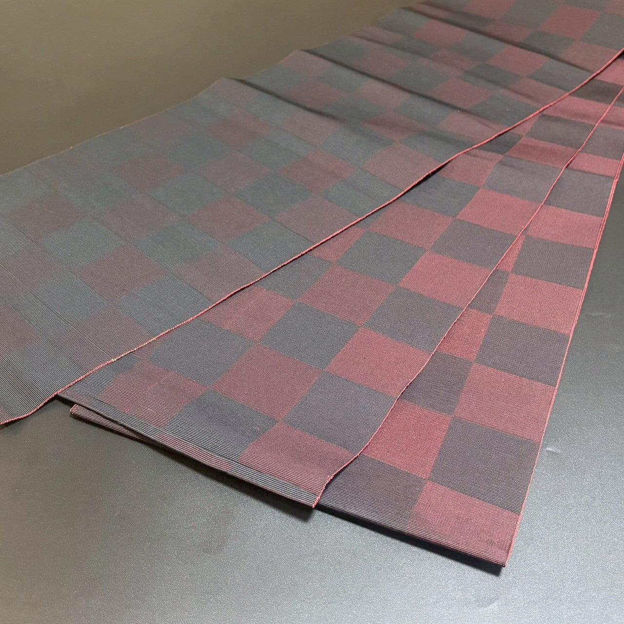9155# Japanese Vintage Nagoya Obi Belt Kimono Fabric Silk Traditional Hakataori