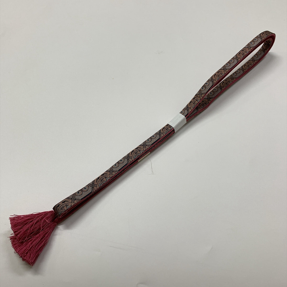 ［9285］帯締め 帯揚げ セット 花散らし 金銀糸 正絹 着物 帯絞め