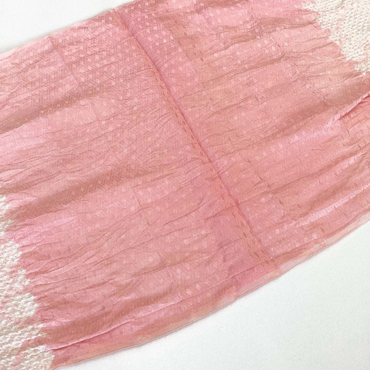 ［9726］帯締め 帯揚げ セット 立湧文様 ぼかし 絞り 正絹 着物 帯絞め